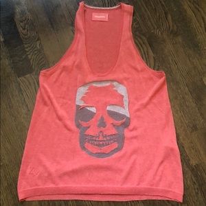 NWOT Zadig & Voltaire 💀 Skull Tank, Medium